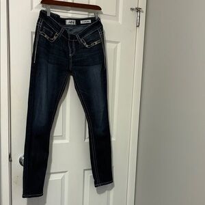 Daytrip Women's Dark Wash Skinny Jeans